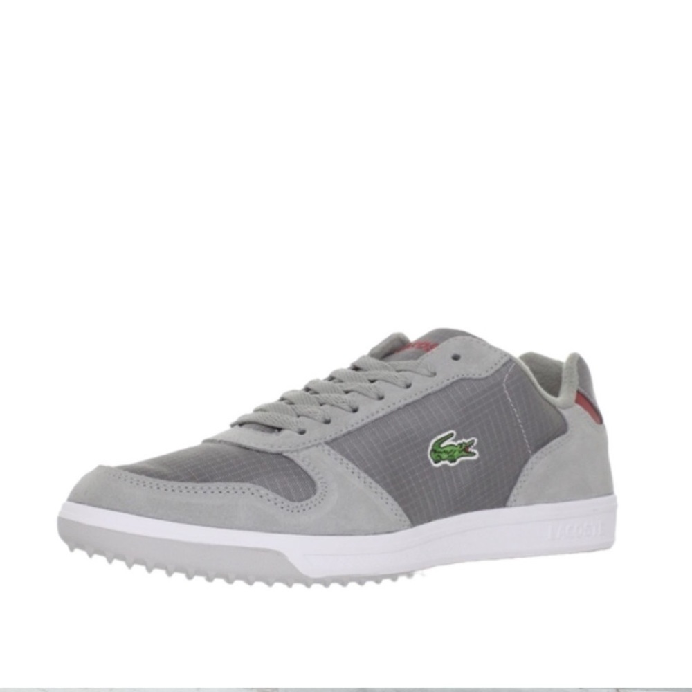 Lacoste Jenson Lace Up‎ Sneakers in Grey Size 12